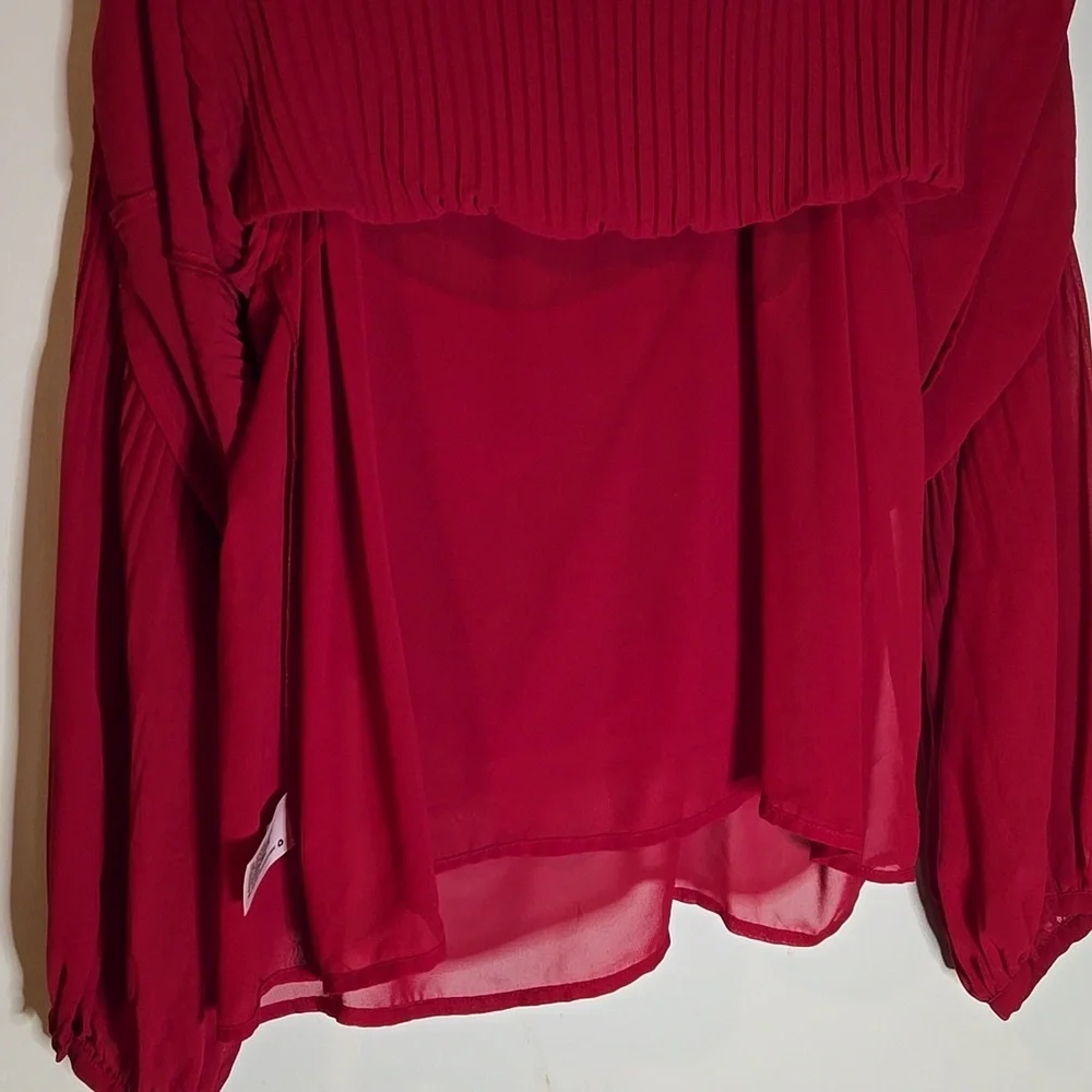 a new day Red Blouse - Picture 4 of 5